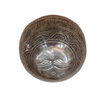 Carved Mantra Singing Bowl