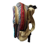Large Hemp Mushroom Design Backpack