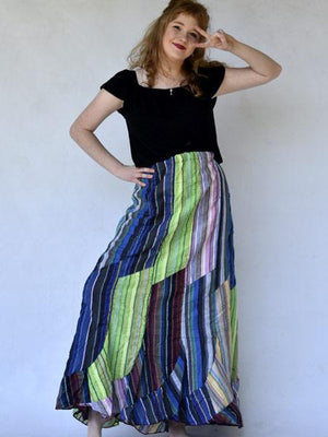 Striped Maxi Skirt - All sizes