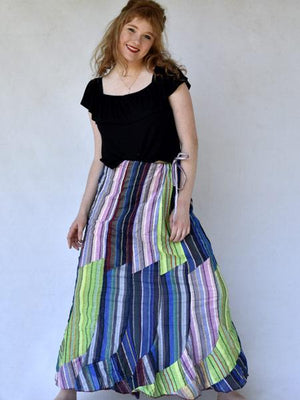 Striped Maxi Skirt - All sizes