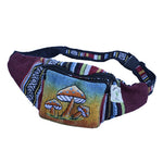 Mushroom Hemp & Cotton Moon Bag