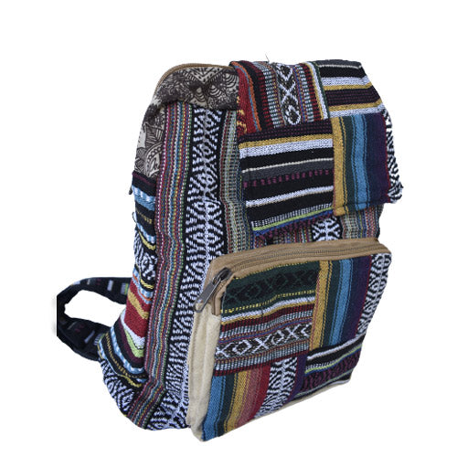 Patchwork Hippie Backpack